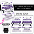 cheerleading booster club, school, club fundraiser event banquet